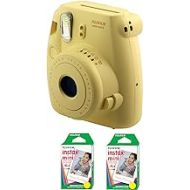 Fujifilm FU64-MINI8YK40 INSTAX MINI 8 Camera and Film Kit with 40 Exposures (Yellow)
