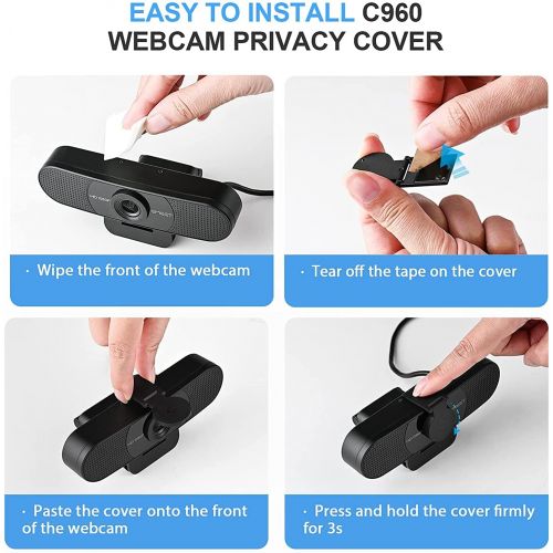  [아마존베스트]EMeet Webcam with Microphone  C960 Full HD 1080p Webcam for Video Calling, Built-in 2 Mics Ideal Streaming Webcam, 90° Wide-Angle View, USB Webcam Plug and Play, Low-Light Correction an