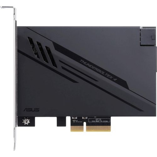 아수스 아수스 썬더볼트4 ASUS Thunderbolt 4 JHL 8540 컨트롤러가 장착된 ASUS ThunderboltEX 4, USB Type-C 포트 2개, 양방향 대역폭 최대 40Gb/s, DisplayPort 1.4 지원, 최대 100W 빠른 충전.