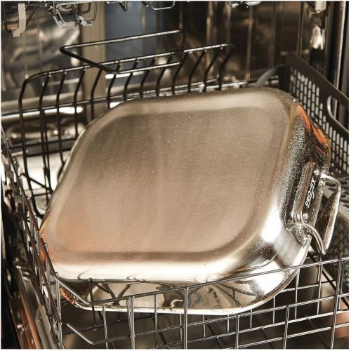  All-Clad E9019964 Stainless Steel Lasagna Pan Cookware, 15-Inches, Silver: Kitchen & Dining