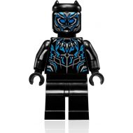 LEGO Marvel Super Heroes Black Panther Minifigure - Black Panther Vibranium Suit (76099)