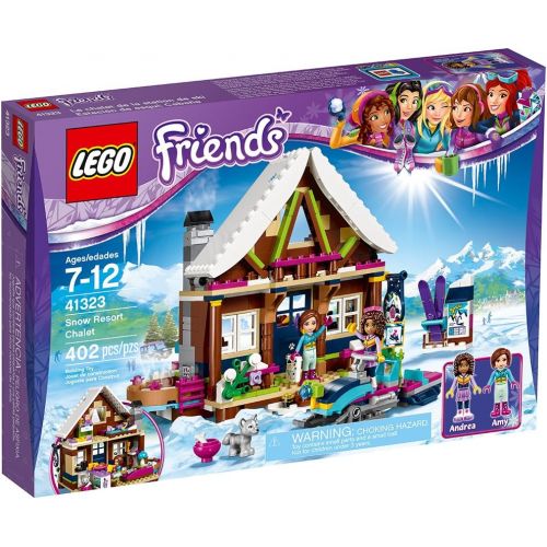  LEGO Friends Snow Resort Chalet 41323 Building Kit (402 Piece)