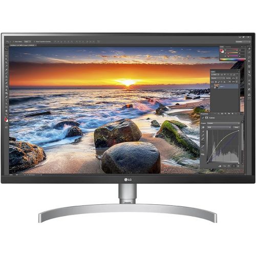  LG 27UK850-W 27 4K UHD IPS Monitor with HDR10 with USB Type-C Connectivity and FreeSync, White