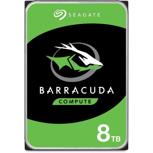  Seagate BarraCuda Pro 8TB Internal Hard Drive Performance HDD ? 3.5 Inch SATA 6 Gb/s 7200 RPM 256MB Cache for Computer Desktop PC Laptop, Data Recovery ? Frustration Free Packaging