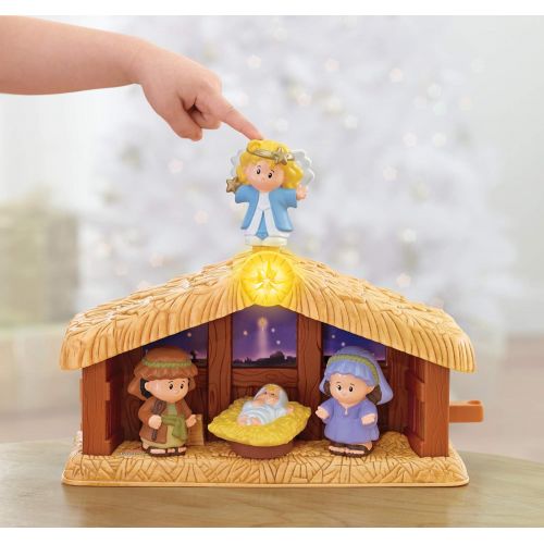  Fisher-Price Little People Christmas Story Brown, Blue, Green, 1-5 Years