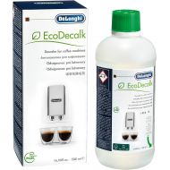 DeLonghi EcoDecalk Descaler, Eco-Friendly Universal Descaling Solution for Coffee & Espresso Machines, 16.90 oz (5 uses)