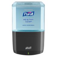 Purell PURELL Foodservice HEALTHY SOAP .5% BAK Antimicrobial Foam ES6 Starter Kit, 1  1200 mL Soap Refill + 1 - ES6 Graphite Touch-Free Dispenser - 6480-1G