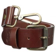 Floto Italian Calfskin Leather Belt Strap, Vecchio Brown, One Size
