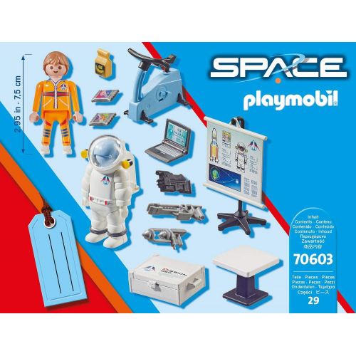 플레이모빌 PLAYMOBIL Astronaut Training Gift Set 70603
