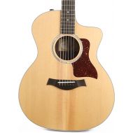 Taylor 214ce Deluxe Grand Auditorium Cutaway Acoustic-Electric Guitar Natural