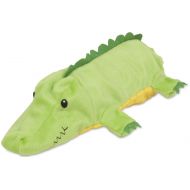 Petmate 54199 Squeakbottles Gator Dog Toy, Green
