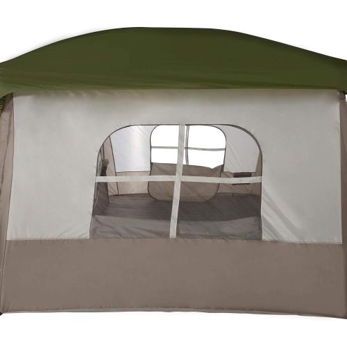  Wenzel Klondike 16 x 11 8 Person 3 Season Screen Room Camping Tent