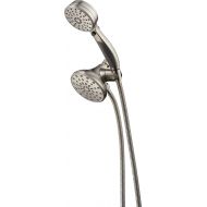 DELTA FAUCET Delta Faucet 8-Spray Touch-Clean Hand Held Shower and Shower Head Combo, Stainless 58968-SS-PK