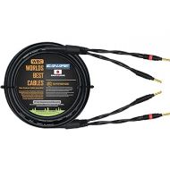 WORLDS BEST CABLES 10 Foot - Canare 4S11 - Audiophile Grade - HiFi Star-Quad Single Speaker Cable for Center Channel with Eminence Gold Banana Connectors