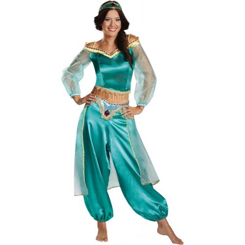 할로윈 용품Disguise Aladdin Animated Womens Jasmine Prestige Costume