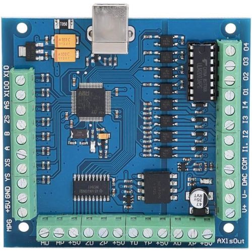  Wal front MACH3 Motion Card 4 Axis USB CNC Motion Controller Card Breakout Board for Engraving 100 KHz