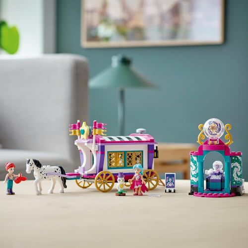  LEGO Friends Magical Caravan 41688 Building Kit; Magic Caravan Toy for Creative Kids Who Love Vehicles; New 2021 (348 Pieces)
