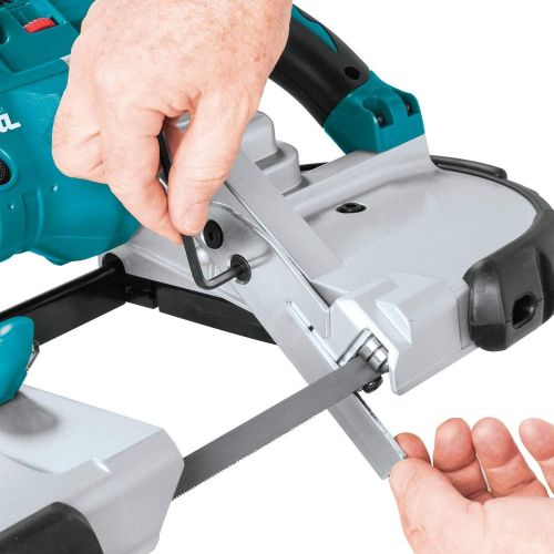  Makita XBP02Z 18V LXT Lithium-Ion Cordless Portable Band Saw, Tool Only