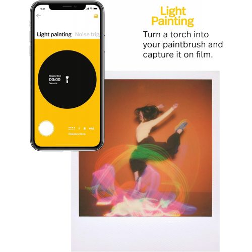 폴라로이드 [무료배송]폴라로이드 원스텝 Polaroid Originals Polaroid OneStep+ White (9015) Bluetooth Connected Instant Film Camera