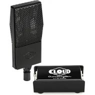 Cloud 44 Midnight Passive Ribbon Microphone + Cloudlifter for Professional Voice/Music Recording - USA Made