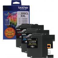 Brother Genuine Super High Yield Color Ink Cartridge, LC2053PKS, Replacement Color Ink Three Pack, Includes 1 Cartridge Each of Cyan, Magenta & Yellow, Page Yield Up To 1200 Pages/