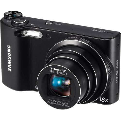 삼성 Samsung WB150F Long Zoom Smart Camera - Black (ECWB150FBPBUS) (Discontinued by Manufacturer)