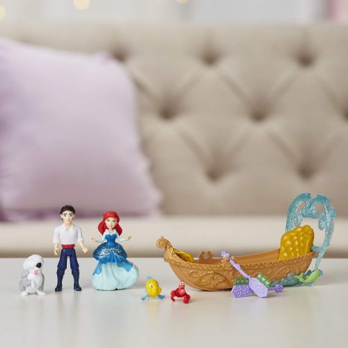 디즈니 Disney Princess Evening Boat Ride, Ariel and Prince Eric Dolls