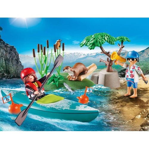 플레이모빌 Playmobil Kayak Adventure and Figure Pack Playset