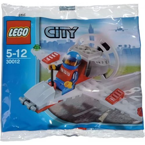  LEGO City Mini Figure Set #30012 Mini Airplane Bagged