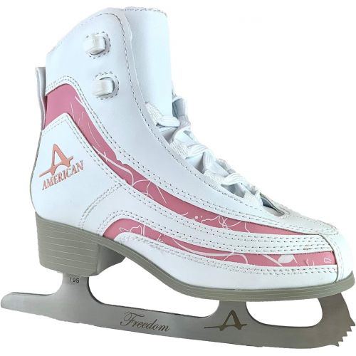  American Athletic Shoe Girls Soft Boot Ice Skates