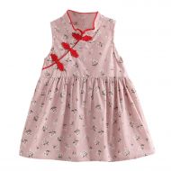 LittleNaNa-Cloth-childrenscostume Summer Girls Dresses Cheongsam Dress Girl Clothing Princess Dress Children Costume Kids Clothes,p,6T