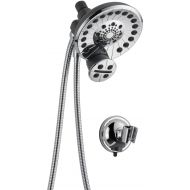 DELTA FAUCET Peerless Sidekick Touch-Clean Shower Head with Hand Held Shower Wand with Hose, Chrome 76465