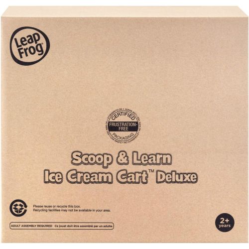  LeapFrog Scoop and Learn Ice Cream Cart Deluxe (Frustration Free Packaging) , Pink