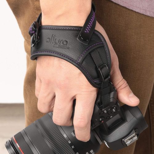  Camera Hand Strap - Rapid Fire Secure Camera Grip, Padded Camera Wrist Strap by Altura Photo for DSLR and Mirrorless Cameras - Camera Straps for Photographers Compatible W/Camera N