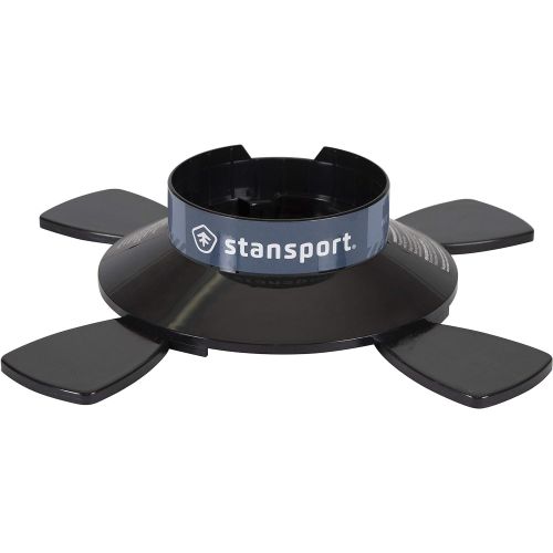  Stansport Propane Cylinder Base Replacement for Camping and Backpacking, Black
