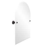 Allied Brass WP-94-ORB Frameless Arched Top Tilt Mirror with Beveled Edge Oil Rubbed Bronze