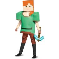 Disguise Alex Deluxe Minecraft Costume, Multicolor, Large (10-12)