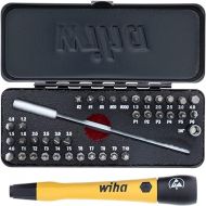 Wiha 75980 39 Piece ESD Safe Go Box Micro Bits Set