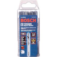 Bosch T101B100 Wood & Plastic Clean Cut 4 x 10 TPI T-Shank Style Jigsaw Blades 100-Pack