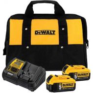 DEWALT 20V MAX Battery Starter Kit with 2 Batteries, 5.0Ah (DCB205-2CK)