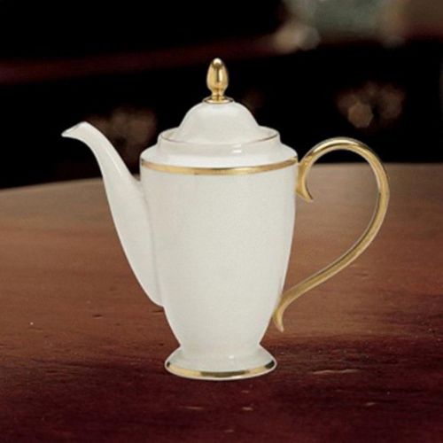 레녹스 Lenox Tuxedo Coffeepot, 3.15 LB, Ivory