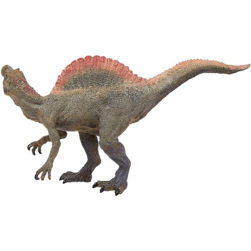  Juvale Dinosaur Toy Spinosaurus Figurine with Movable Jaw - Realistic Plastic Toy Dinosaur Figure for Children, Themed Parties, Decorations, Green - 11.5 x 6 x 3.5 Inches