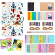 Anter Photo Album Accessories Compatible for Fujifilm Instax Mini Camera, HP Sprocket, Polaroid Zip, Snap, Snap Touch Printer Films with Film Stickers, Album & Frame - 108 Pocket,S