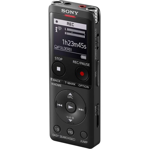 소니 [아마존베스트]Sony ICD-UX570 Digital Voice Recorder, ICDUX570BLK