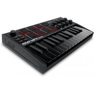 [아마존베스트]AKAI Professional MPK Mini MK3 | 25 Key USB MIDI Keyboard Controller With 8 Backlit Drum Pads, 8 Knobs and Music Production Software included (Black)