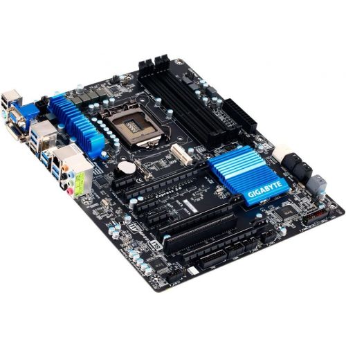 기가바이트 Gigabyte Intel Z77 LGA 1155 AMD CrossFireX/NVIDIA SLI W/HDMI, DVI Dual UEFI BIOS ATX Motherboard GA-Z77X-D3H