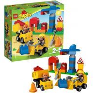 4KIDS Toy / Game Lego Duplo My First Construction Site 10518 With Truck, Crane And Front Loader - Made In Denmark
