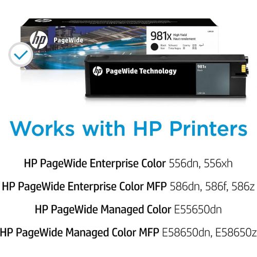 에이치피 HP 981X PageWide-Cartridge High Yield Black L0R12A