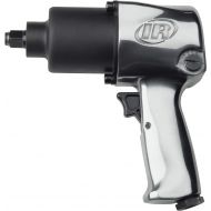 Ingersoll Rand 231C 1/2” Drive Air Impact Wrench ? Lightweight, Max 600 ft-lbs Torque Output, Adjustable Power, Twin Hammer, Silver, 3.4 x 8.2 x 8.8 inches