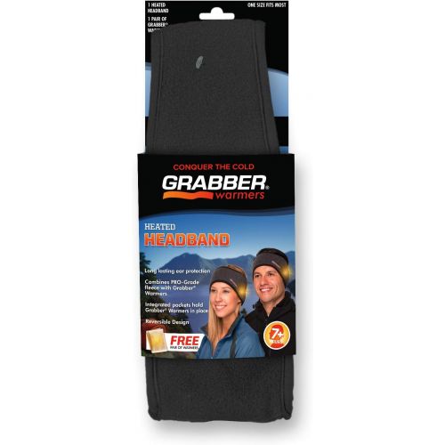  [아마존베스트]Grabber GBGHB Heated Headband, Gray